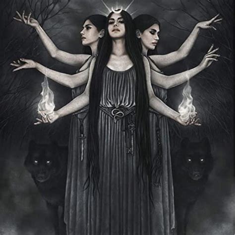 Wiccan tripline goddess